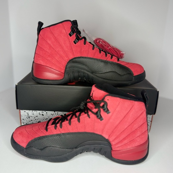 Jordan 12 Reverse Flu Game Size Men'sDSNo Box